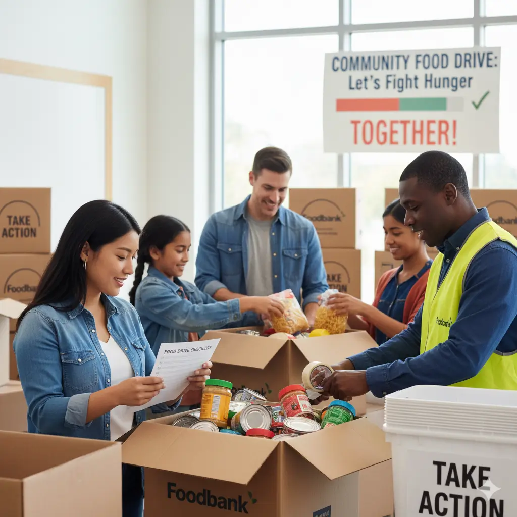 how to host a food drive